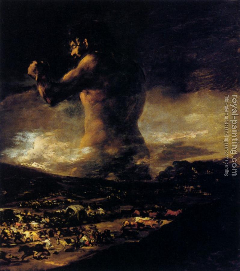 Francisco De Goya : The Colossus Francisco De Goya : The Colossus